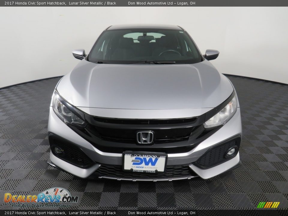 2017 Honda Civic Sport Hatchback Lunar Silver Metallic / Black Photo #5