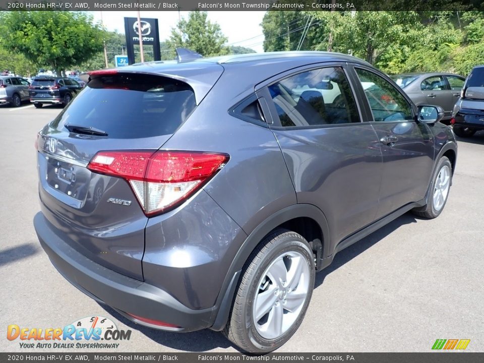 Modern Steel Metallic 2020 Honda HR-V EX AWD Photo #5