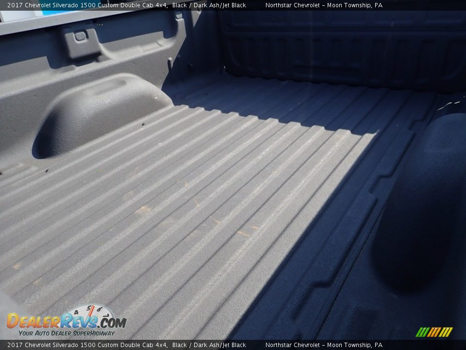 2017 Chevrolet Silverado 1500 Custom Double Cab 4x4 Black / Dark Ash/Jet Black Photo #20