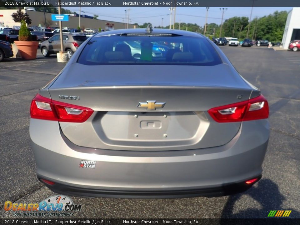 2018 Chevrolet Malibu LT Pepperdust Metallic / Jet Black Photo #6