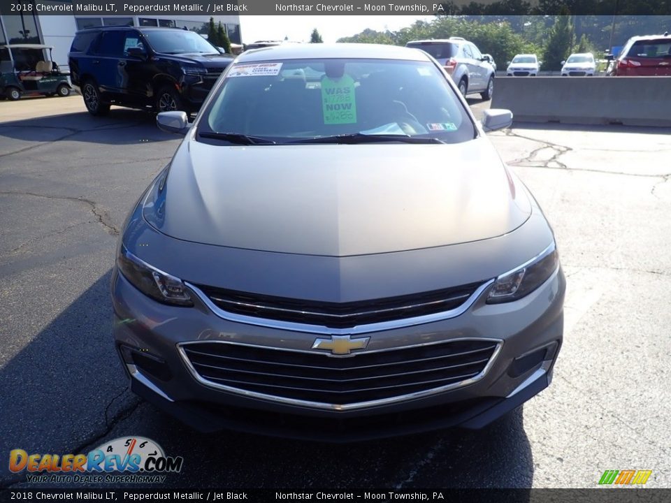 2018 Chevrolet Malibu LT Pepperdust Metallic / Jet Black Photo #13