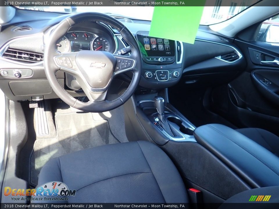 2018 Chevrolet Malibu LT Pepperdust Metallic / Jet Black Photo #22