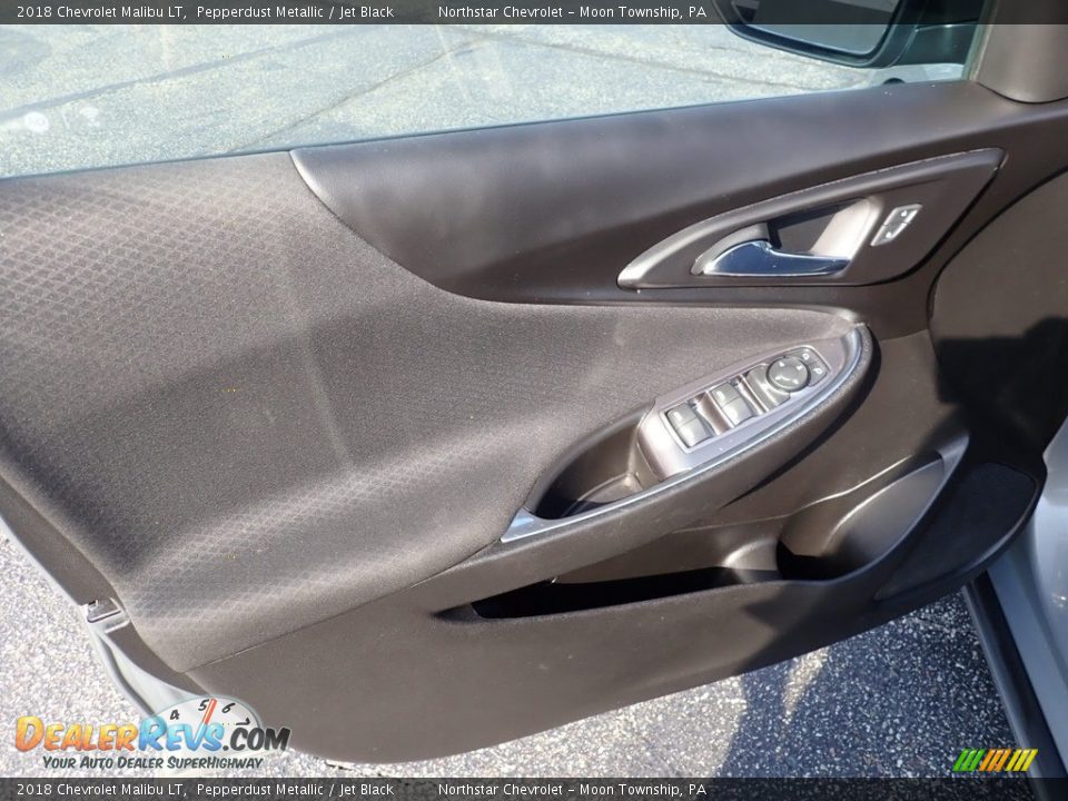 2018 Chevrolet Malibu LT Pepperdust Metallic / Jet Black Photo #24
