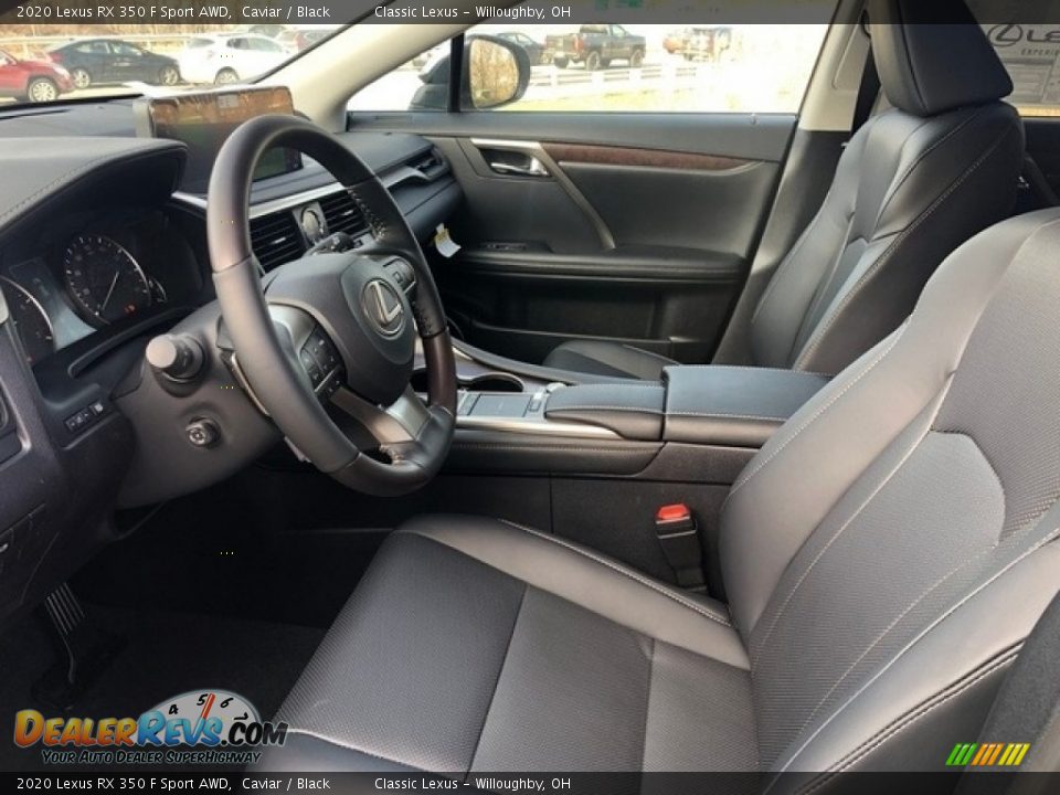 2020 Lexus RX 350 F Sport AWD Caviar / Black Photo #2