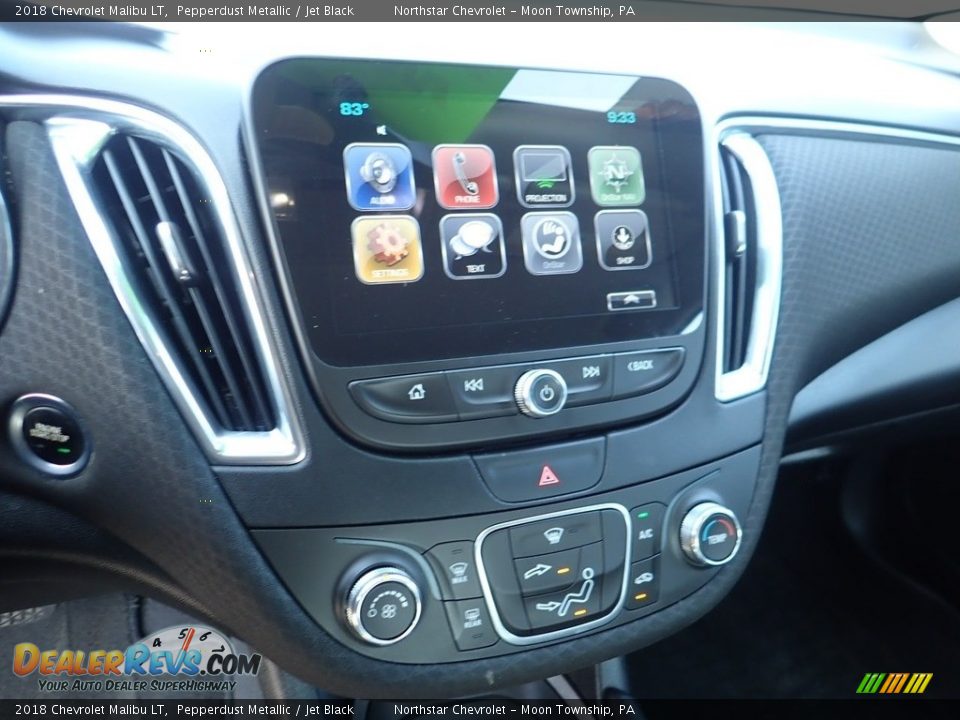 2018 Chevrolet Malibu LT Pepperdust Metallic / Jet Black Photo #27