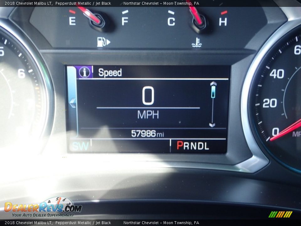 2018 Chevrolet Malibu LT Pepperdust Metallic / Jet Black Photo #29