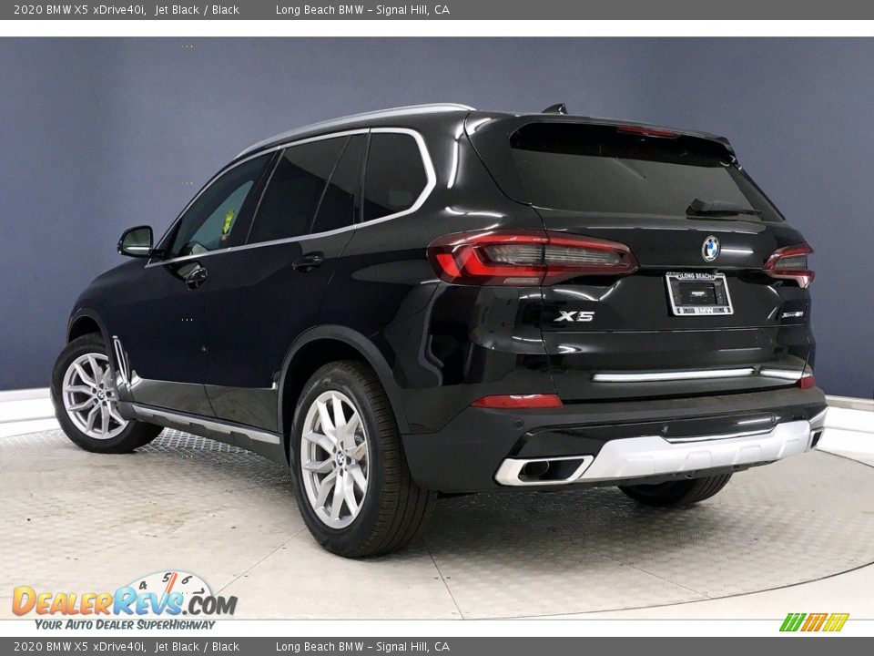 2020 BMW X5 xDrive40i Jet Black / Black Photo #3