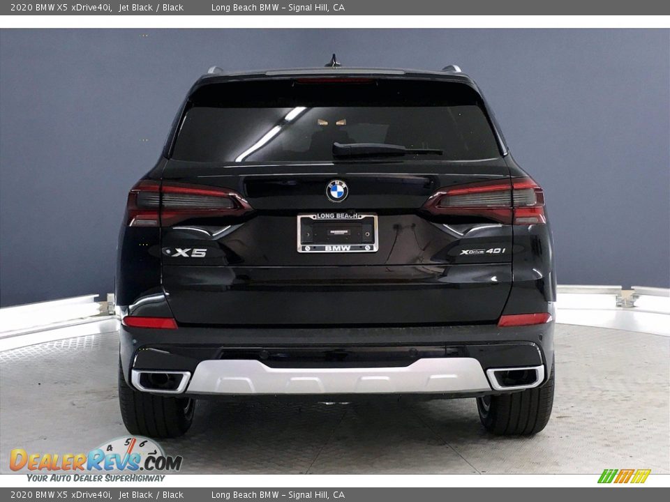 2020 BMW X5 xDrive40i Jet Black / Black Photo #4