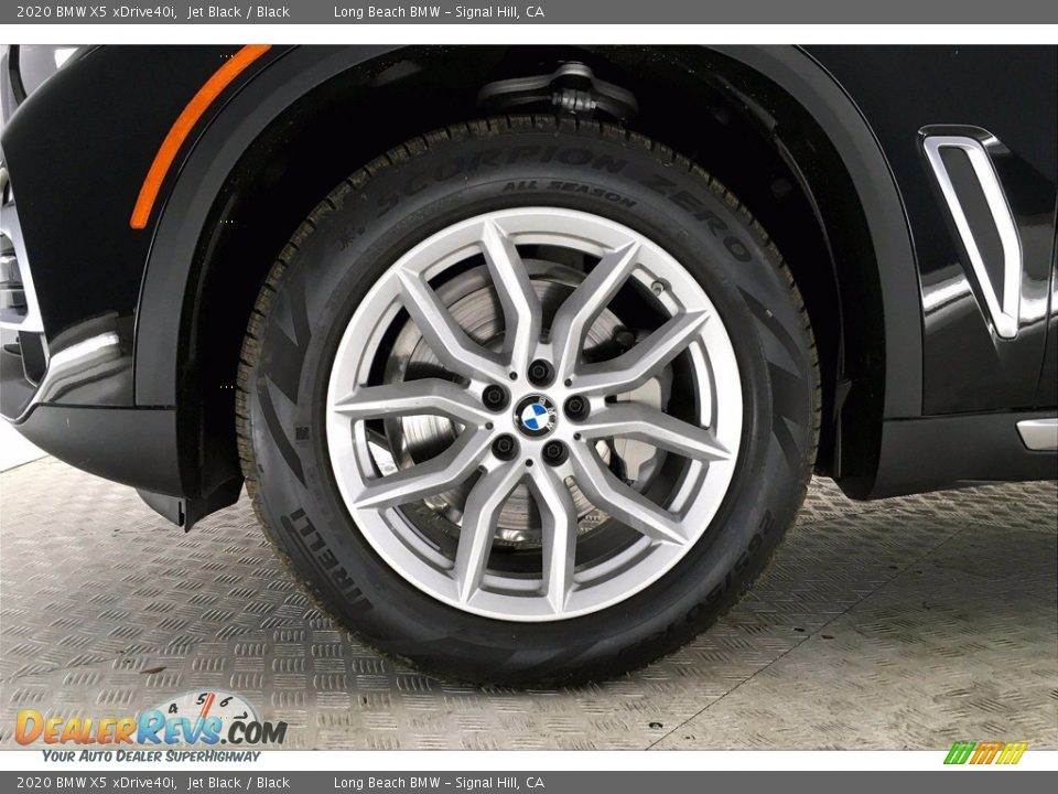 2020 BMW X5 xDrive40i Jet Black / Black Photo #12