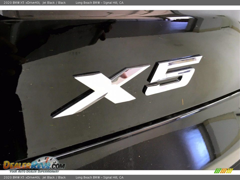 2020 BMW X5 xDrive40i Jet Black / Black Photo #16