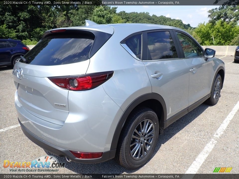 2020 Mazda CX-5 Touring AWD Sonic Silver Metallic / Black Photo #2