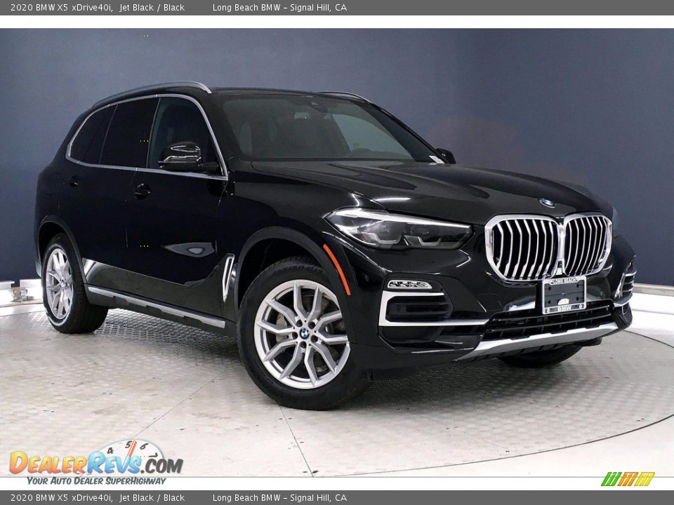 2020 BMW X5 xDrive40i Jet Black / Black Photo #19