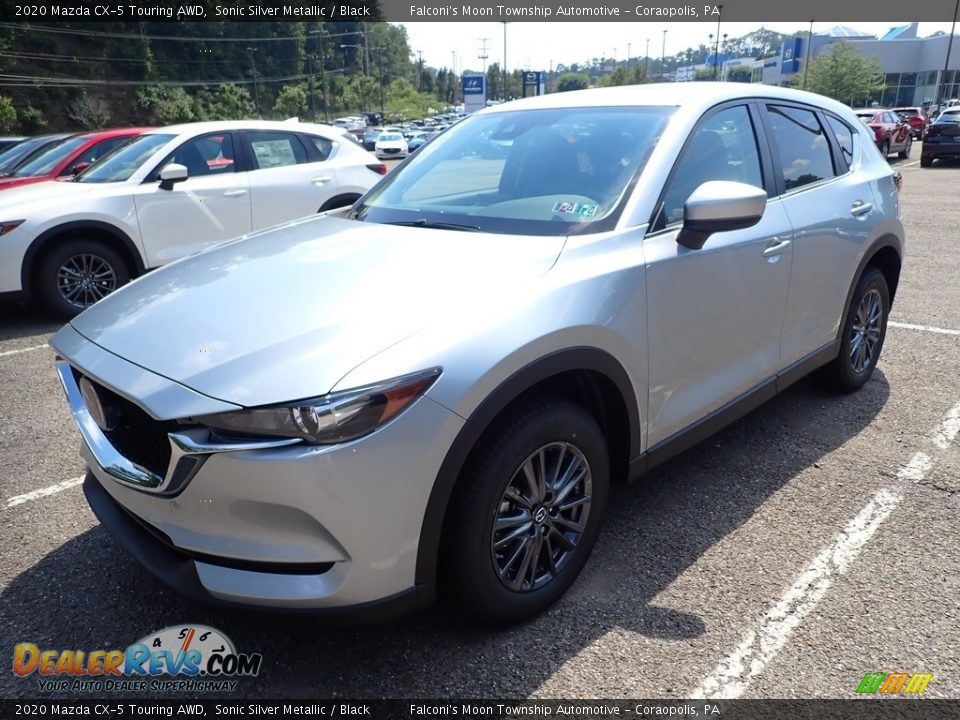 2020 Mazda CX-5 Touring AWD Sonic Silver Metallic / Black Photo #5