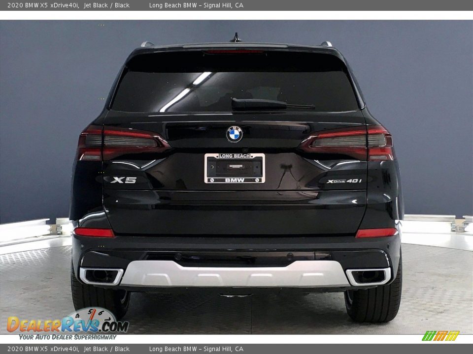 2020 BMW X5 xDrive40i Jet Black / Black Photo #4