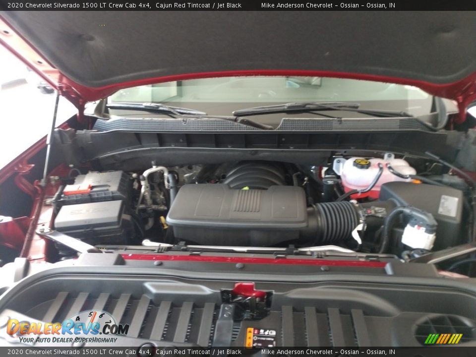 2020 Chevrolet Silverado 1500 LT Crew Cab 4x4 Cajun Red Tintcoat / Jet Black Photo #10
