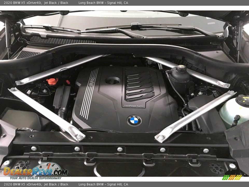 2020 BMW X5 xDrive40i Jet Black / Black Photo #10