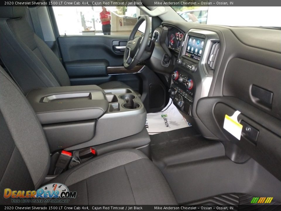 2020 Chevrolet Silverado 1500 LT Crew Cab 4x4 Cajun Red Tintcoat / Jet Black Photo #22