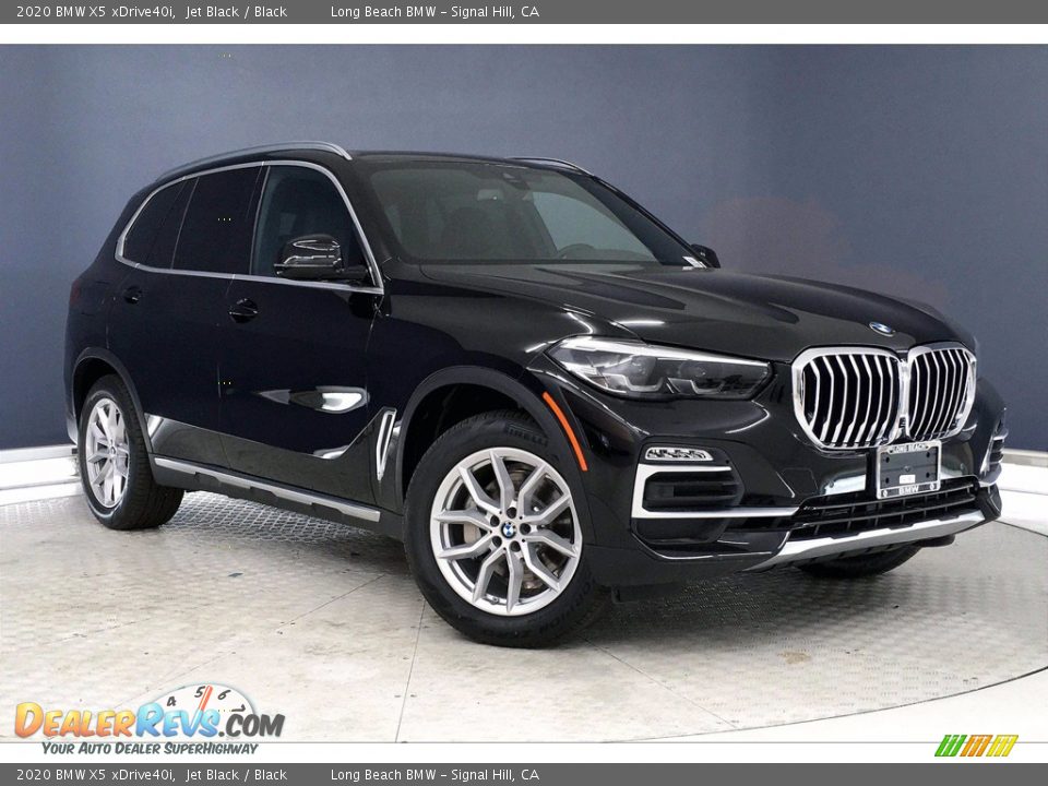 2020 BMW X5 xDrive40i Jet Black / Black Photo #19