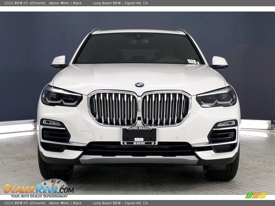 2020 BMW X5 xDrive40i Alpine White / Black Photo #2