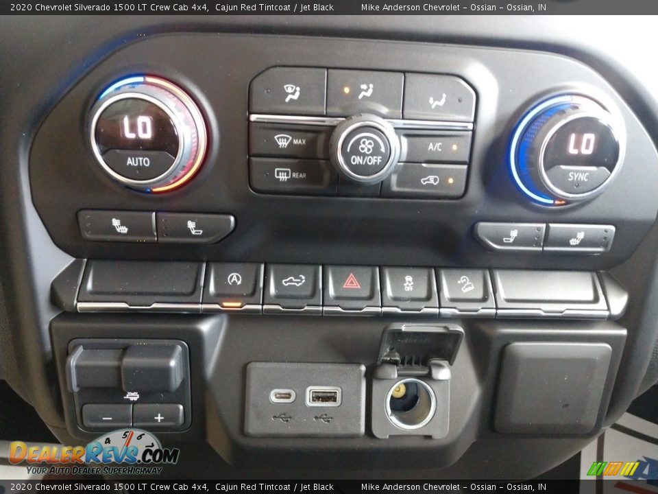 2020 Chevrolet Silverado 1500 LT Crew Cab 4x4 Cajun Red Tintcoat / Jet Black Photo #30