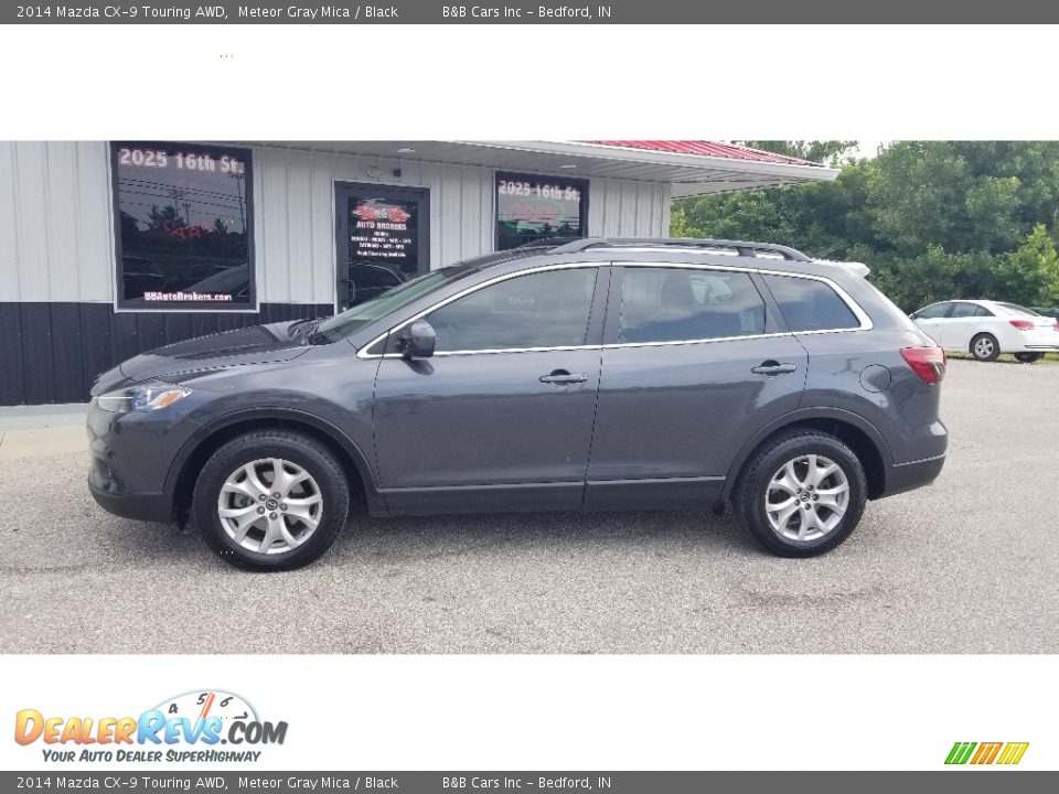 2014 Mazda CX-9 Touring AWD Meteor Gray Mica / Black Photo #2