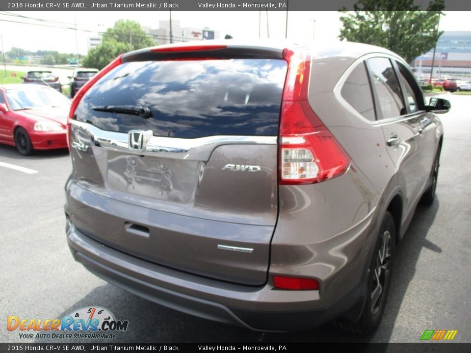 2016 Honda CR-V SE AWD Urban Titanium Metallic / Black Photo #5