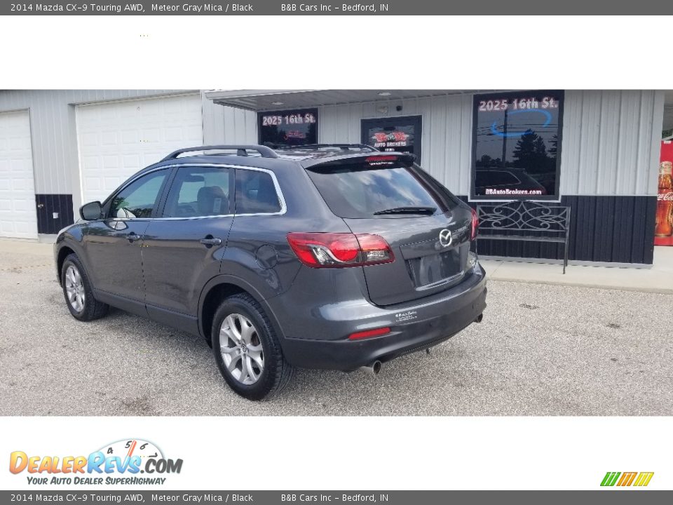 2014 Mazda CX-9 Touring AWD Meteor Gray Mica / Black Photo #4