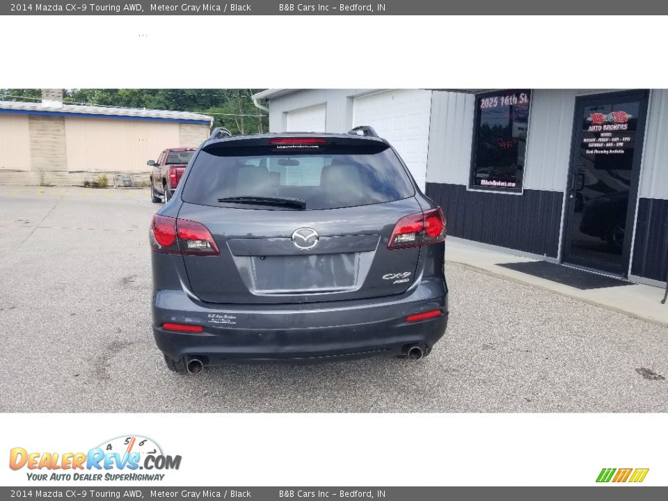 2014 Mazda CX-9 Touring AWD Meteor Gray Mica / Black Photo #5