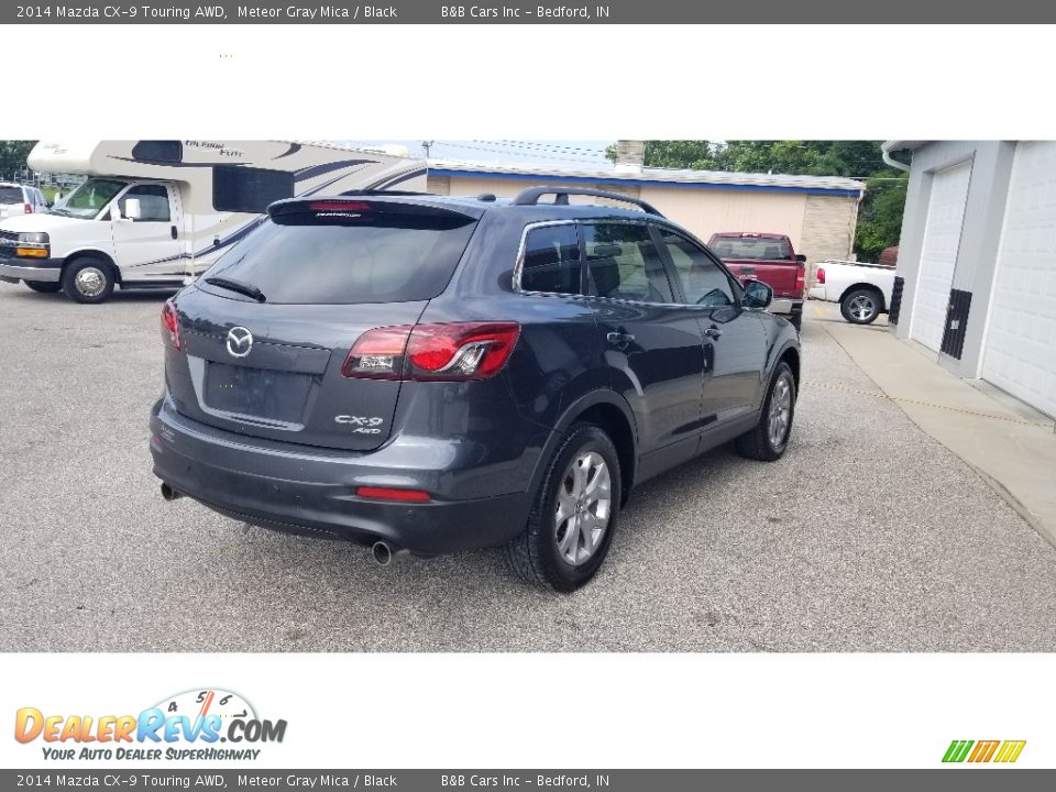 2014 Mazda CX-9 Touring AWD Meteor Gray Mica / Black Photo #6