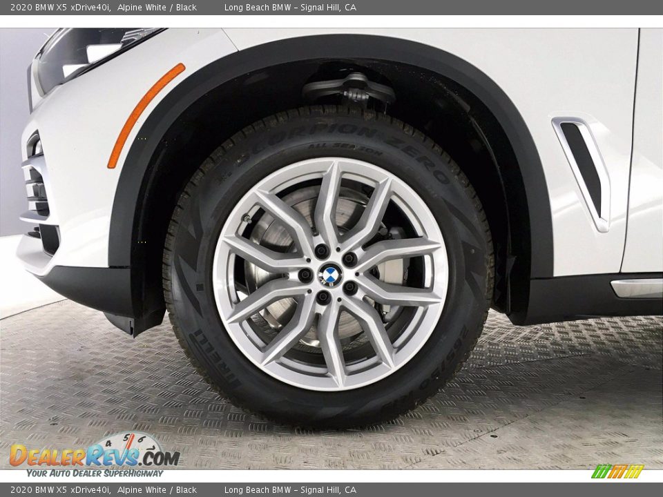 2020 BMW X5 xDrive40i Alpine White / Black Photo #12