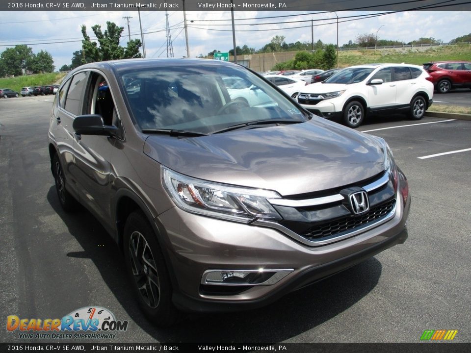 2016 Honda CR-V SE AWD Urban Titanium Metallic / Black Photo #8