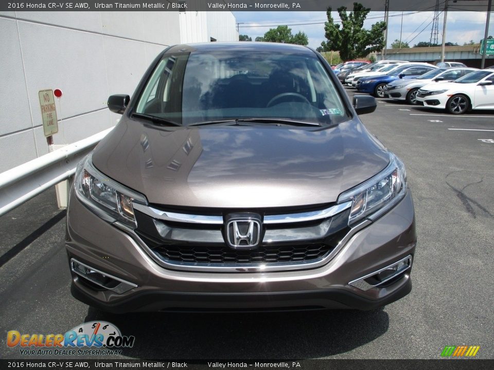 2016 Honda CR-V SE AWD Urban Titanium Metallic / Black Photo #9