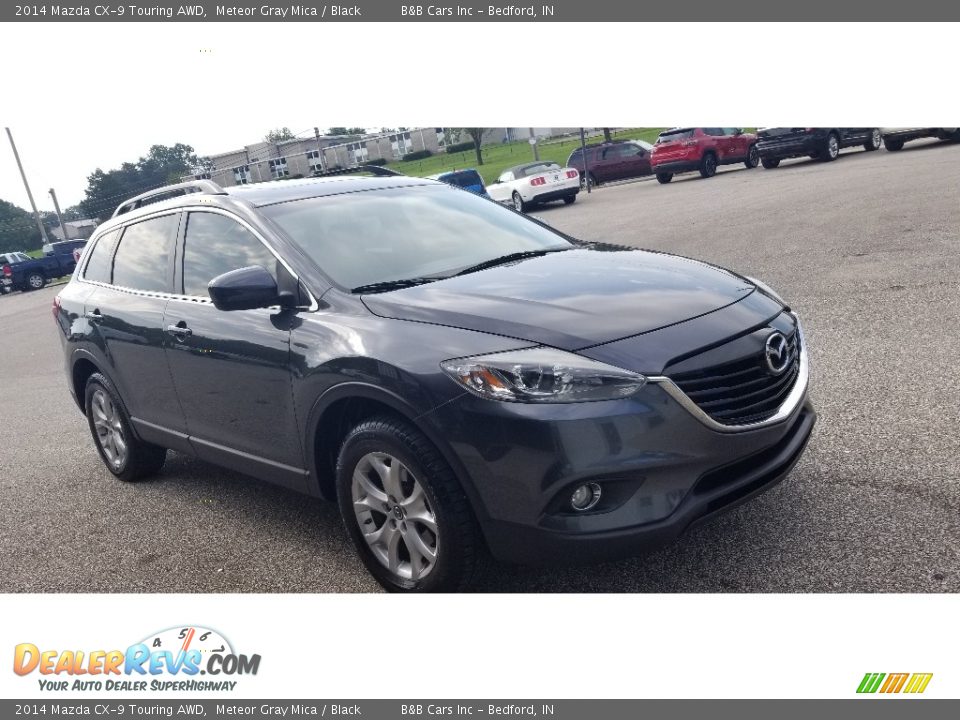 2014 Mazda CX-9 Touring AWD Meteor Gray Mica / Black Photo #8