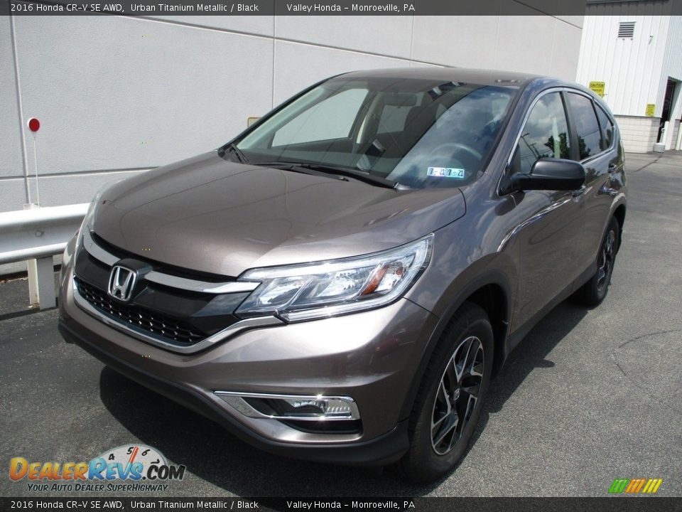 2016 Honda CR-V SE AWD Urban Titanium Metallic / Black Photo #10