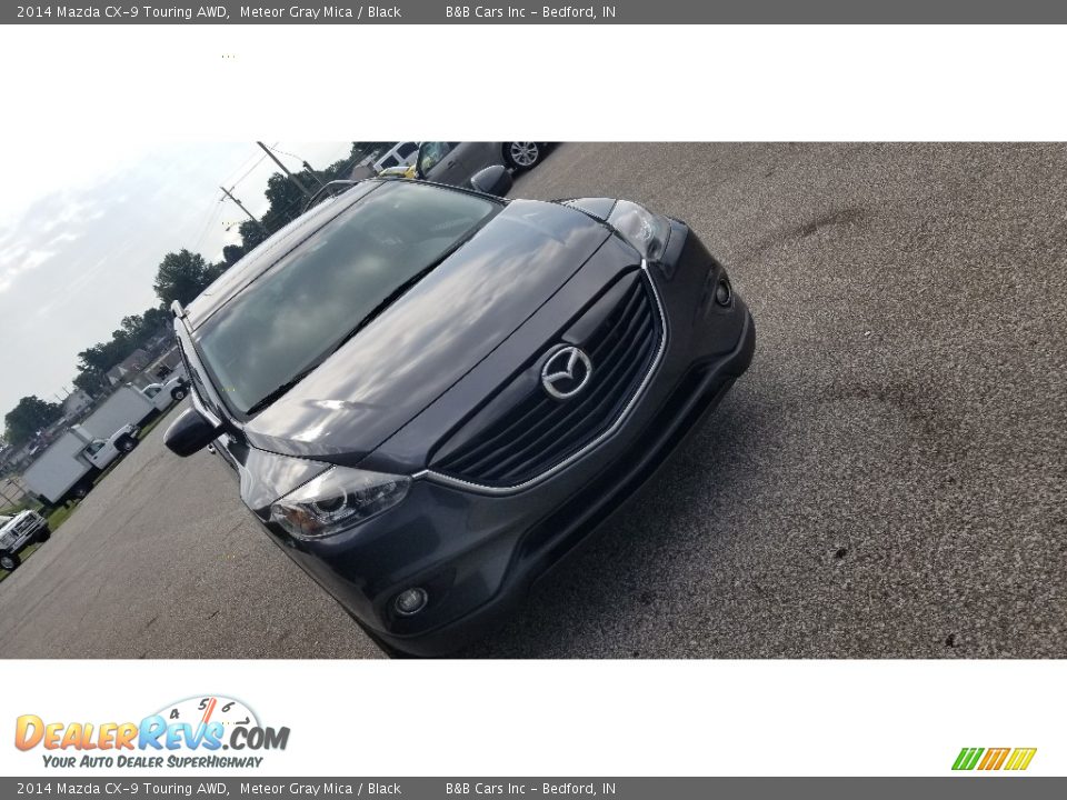 2014 Mazda CX-9 Touring AWD Meteor Gray Mica / Black Photo #9