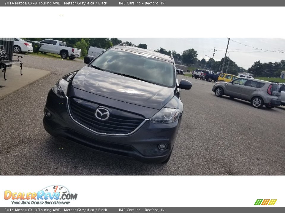 2014 Mazda CX-9 Touring AWD Meteor Gray Mica / Black Photo #10