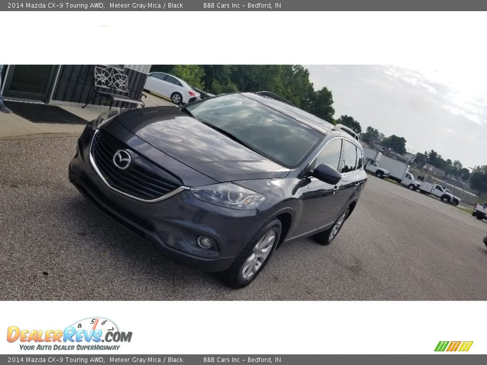 2014 Mazda CX-9 Touring AWD Meteor Gray Mica / Black Photo #11