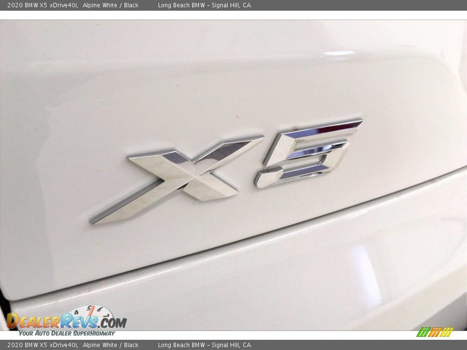 2020 BMW X5 xDrive40i Alpine White / Black Photo #16
