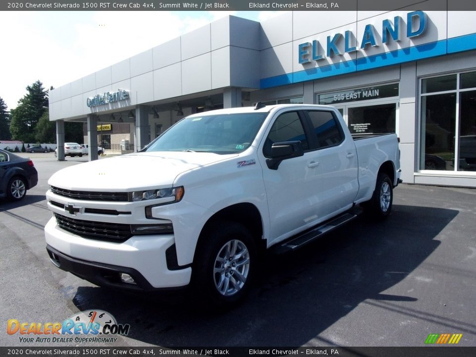 2020 Chevrolet Silverado 1500 RST Crew Cab 4x4 Summit White / Jet Black Photo #1