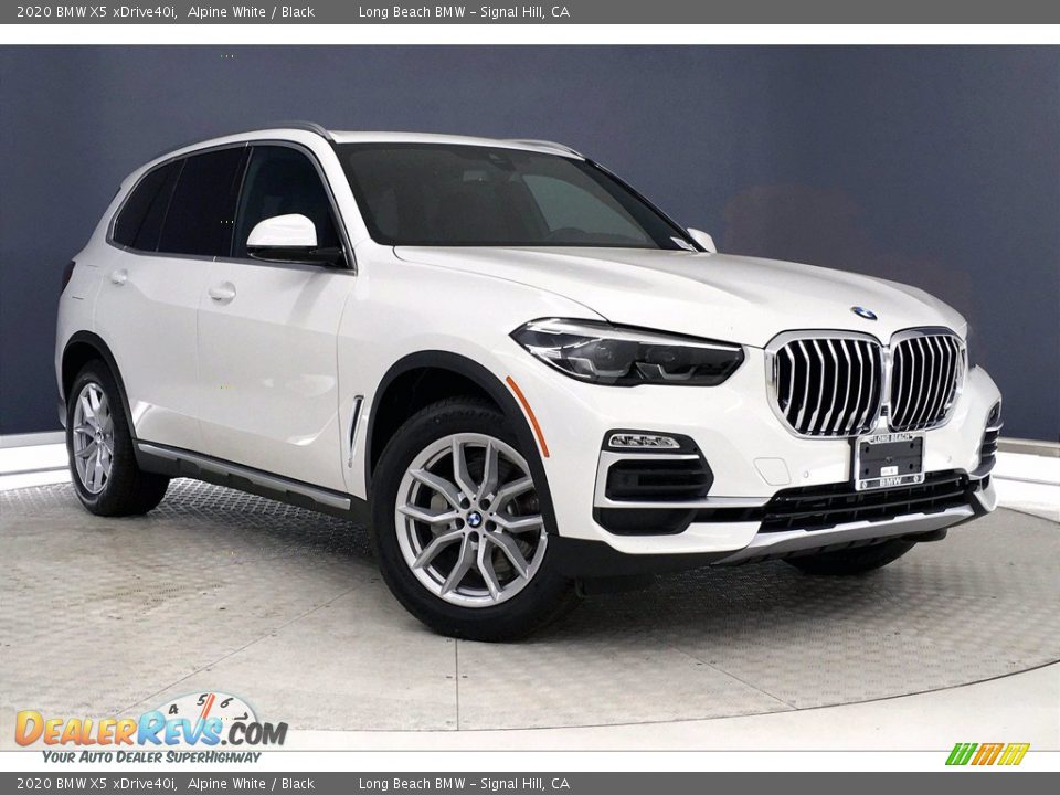 2020 BMW X5 xDrive40i Alpine White / Black Photo #19
