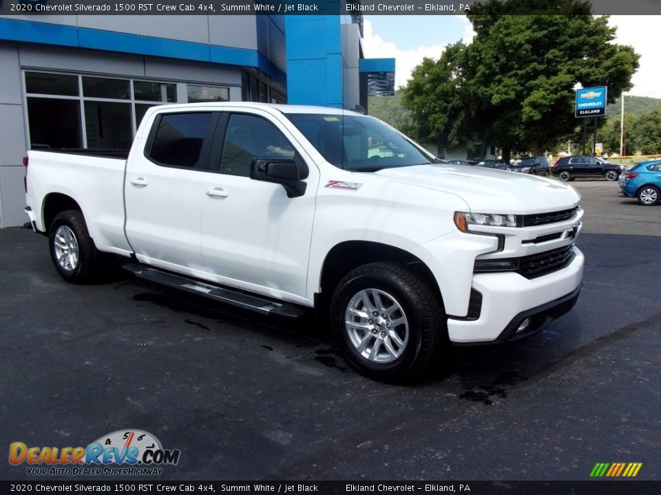 2020 Chevrolet Silverado 1500 RST Crew Cab 4x4 Summit White / Jet Black Photo #3