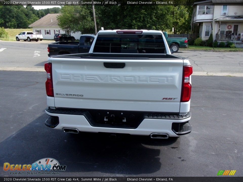 2020 Chevrolet Silverado 1500 RST Crew Cab 4x4 Summit White / Jet Black Photo #5