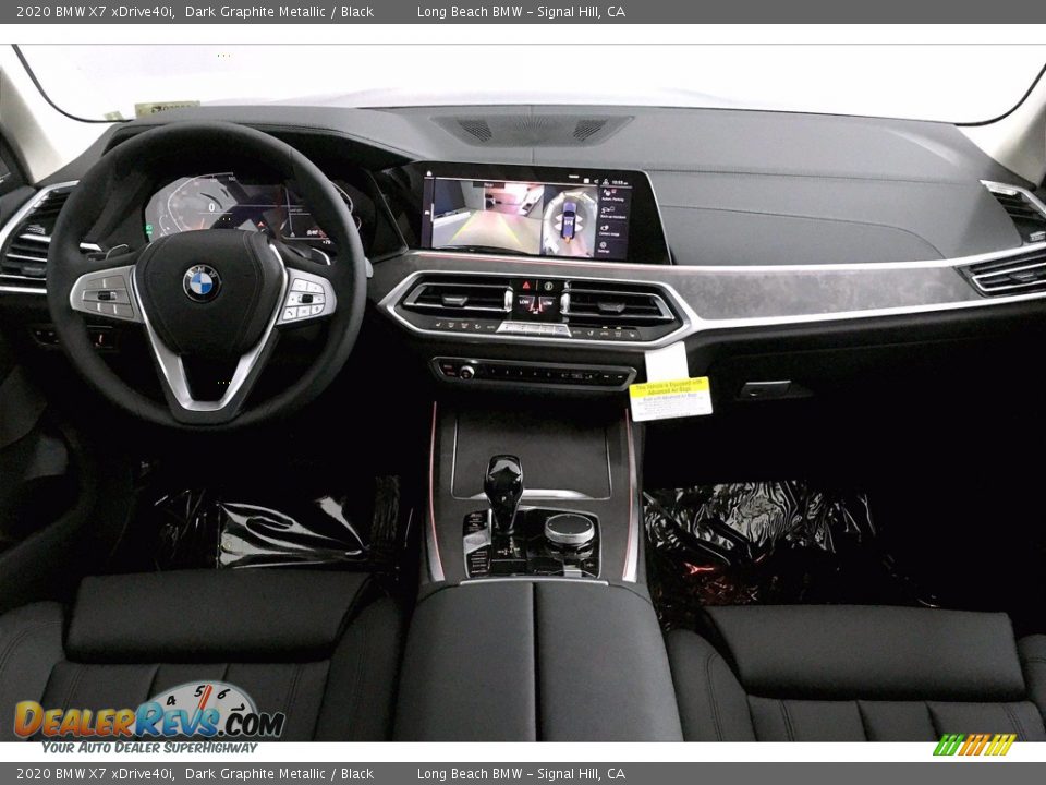 2020 BMW X7 xDrive40i Dark Graphite Metallic / Black Photo #5