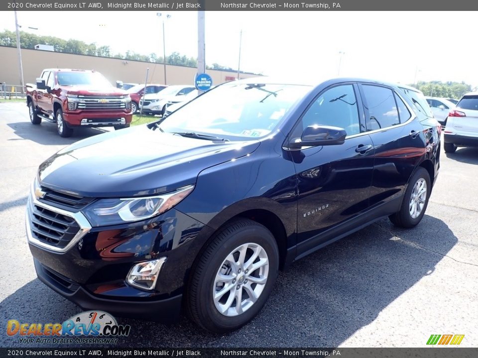 2020 Chevrolet Equinox LT AWD Midnight Blue Metallic / Jet Black Photo #1