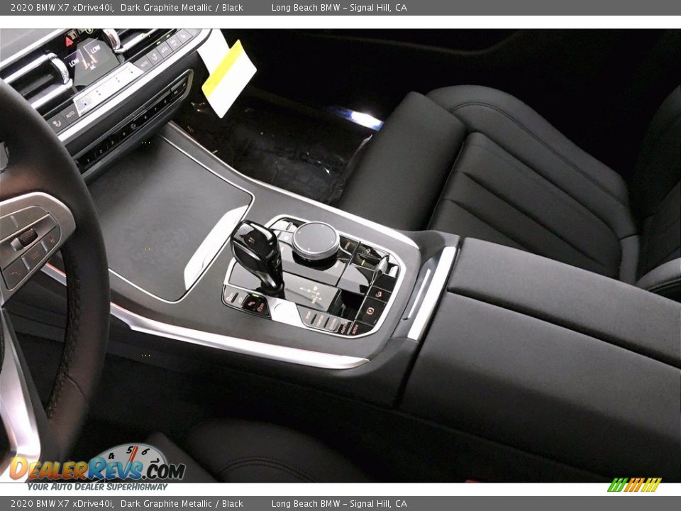 2020 BMW X7 xDrive40i Dark Graphite Metallic / Black Photo #8