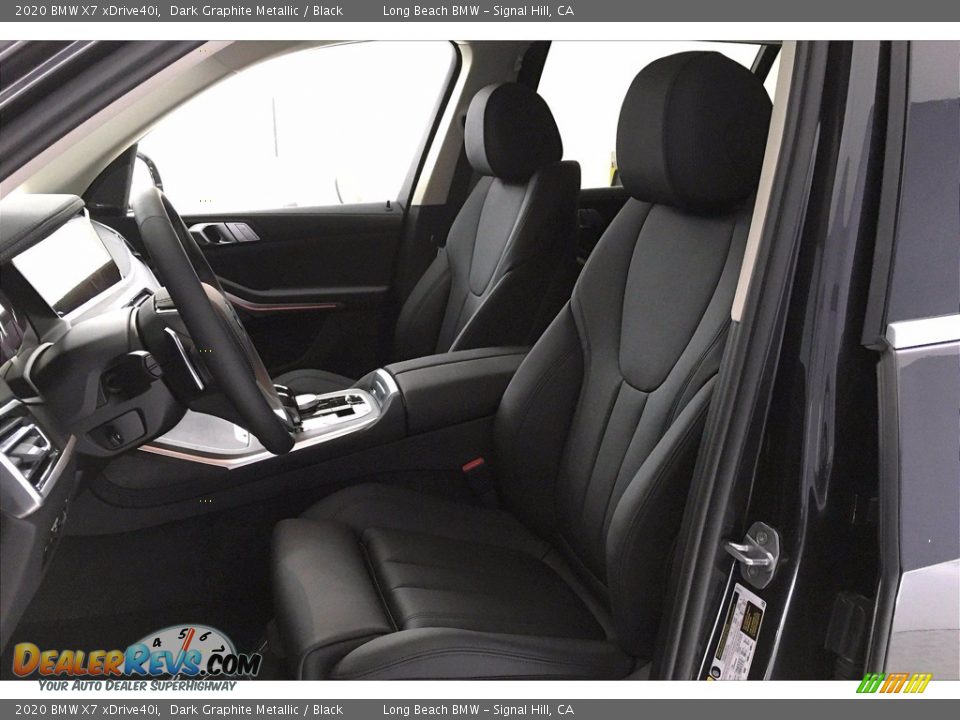 2020 BMW X7 xDrive40i Dark Graphite Metallic / Black Photo #9