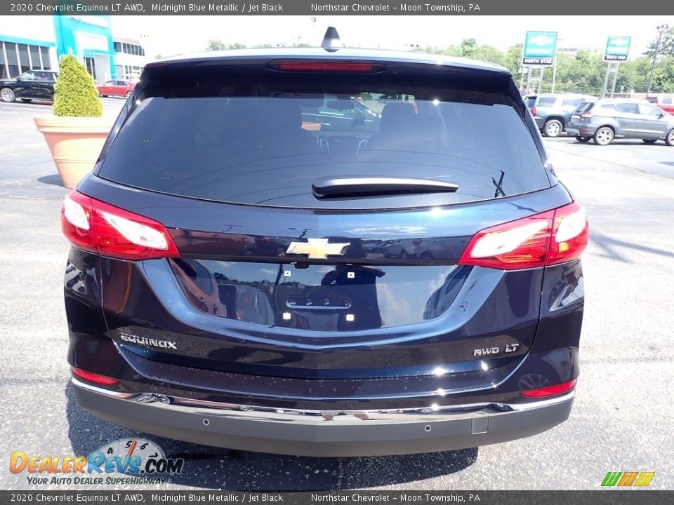 2020 Chevrolet Equinox LT AWD Midnight Blue Metallic / Jet Black Photo #5