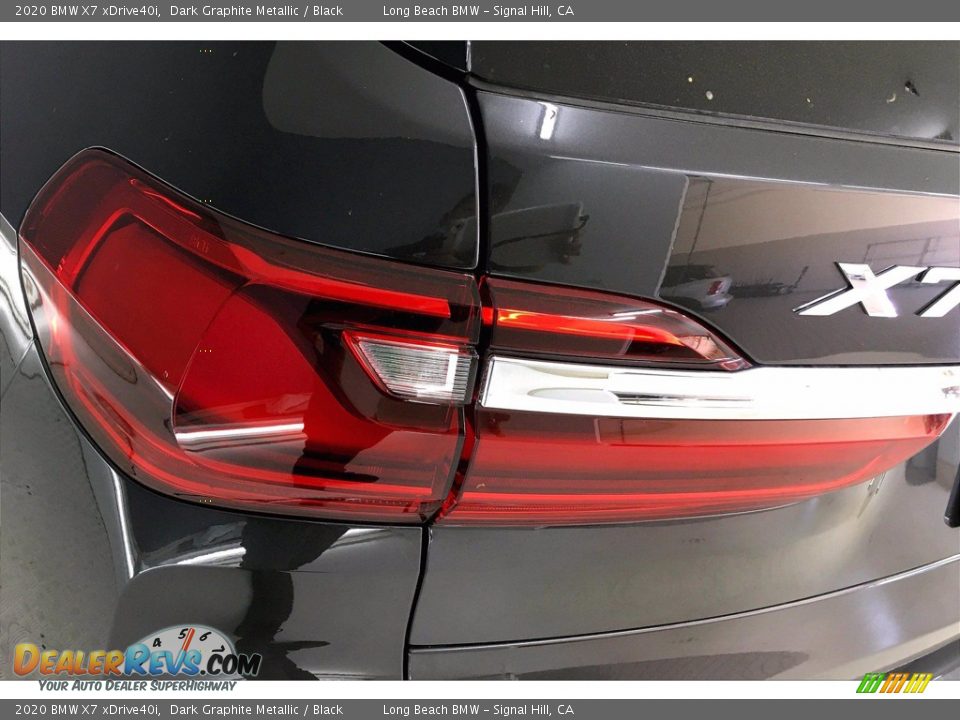 2020 BMW X7 xDrive40i Dark Graphite Metallic / Black Photo #15