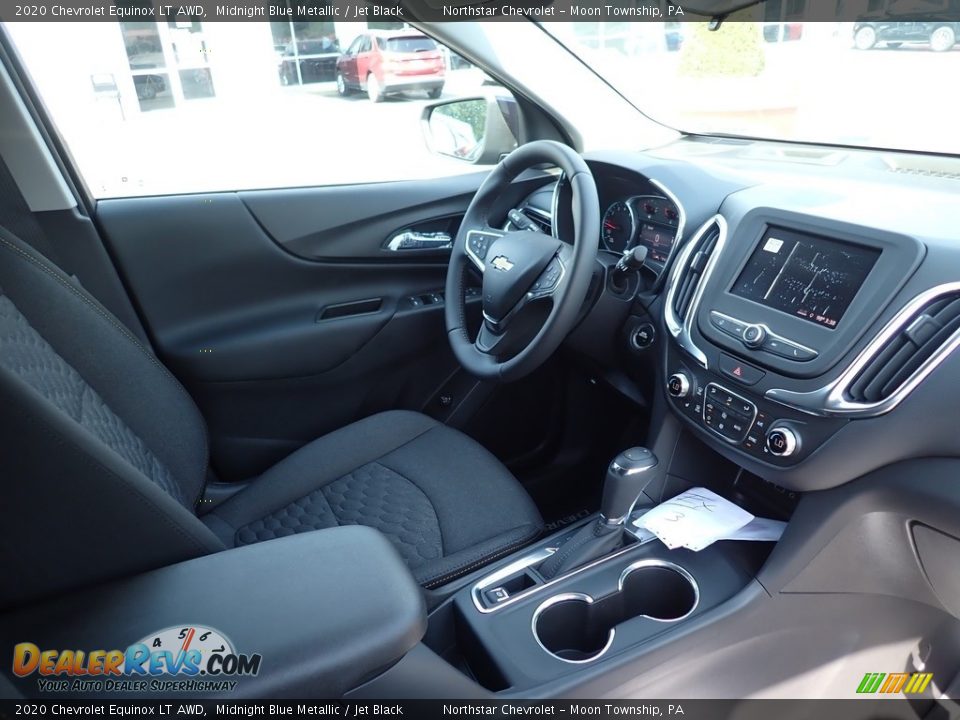 2020 Chevrolet Equinox LT AWD Midnight Blue Metallic / Jet Black Photo #11