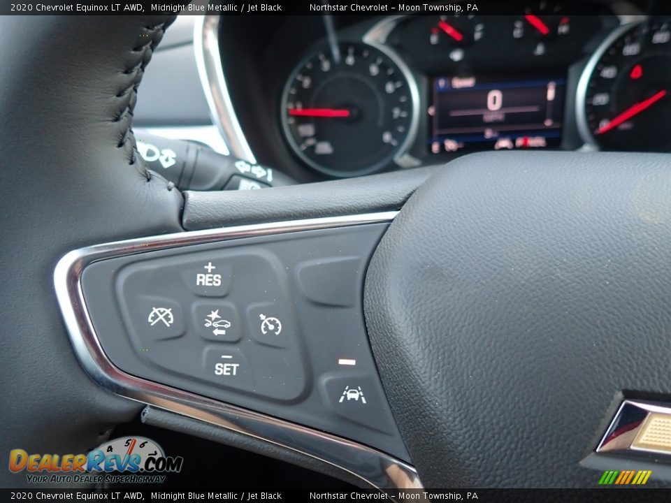 2020 Chevrolet Equinox LT AWD Midnight Blue Metallic / Jet Black Photo #20